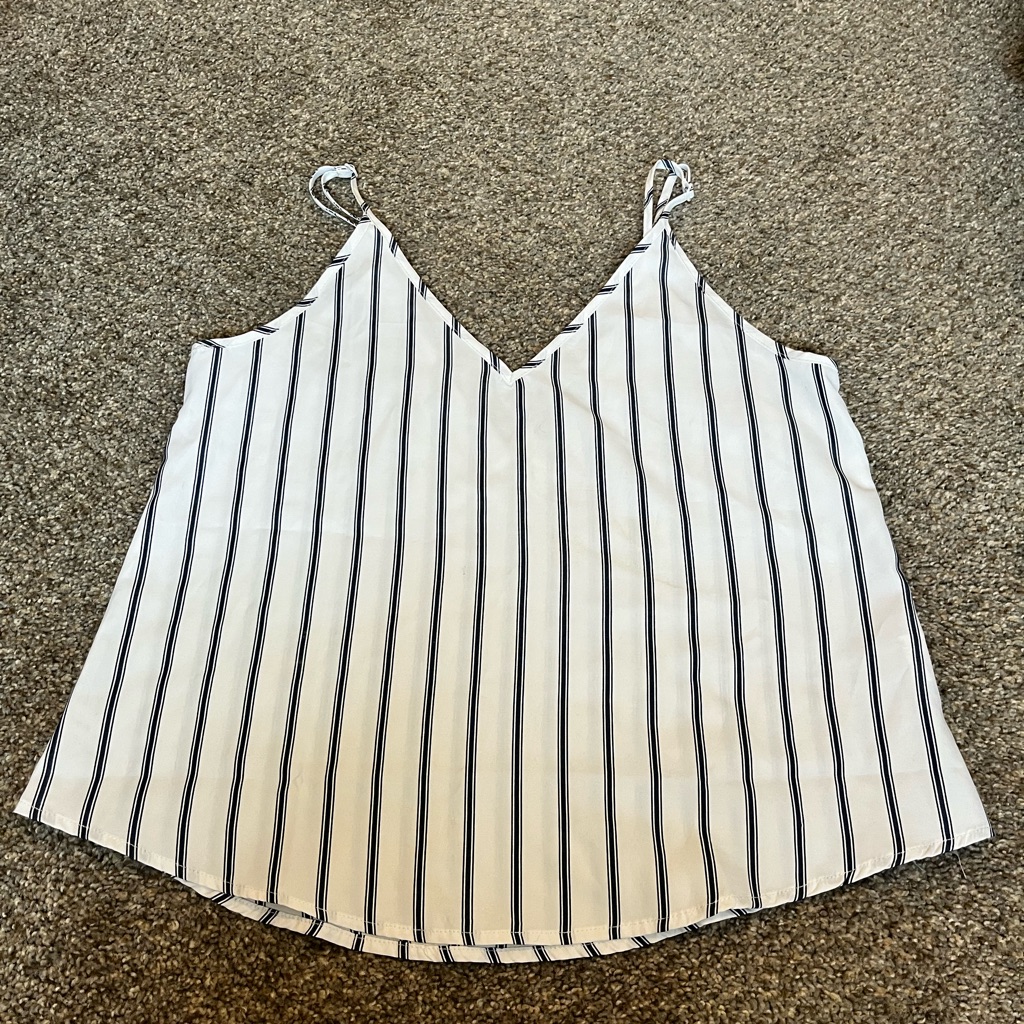 Shein Striped Blouse Tank